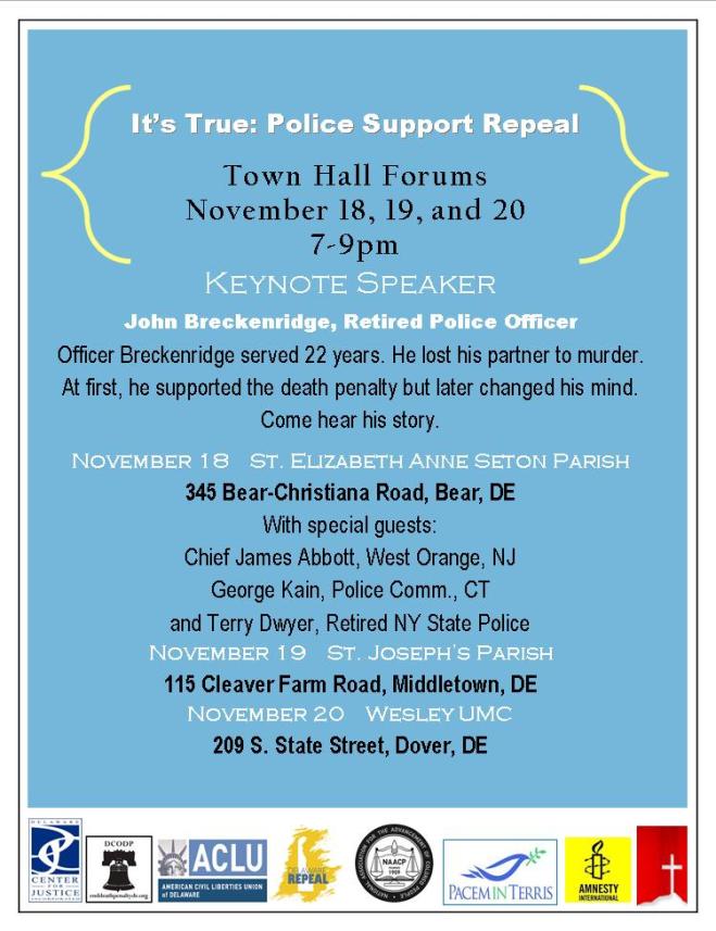 DE Repeal Town Halls November 2014